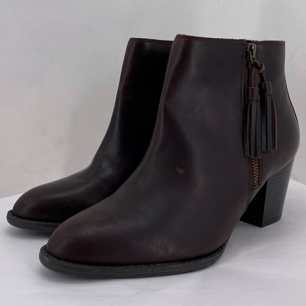 Vionic Dark Brown Ankle Booties - image 3